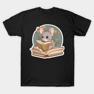 Mouse Few More Pages T-Shirt